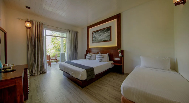 Двухместный номер Deluxe с видом на озеро Deltora Villa