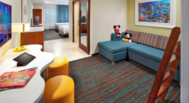 Люкс c 1 комнатой SpringHill Suites by Marriott at Anaheim Resort Area/Convention Center