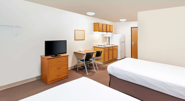 Четырёхместный номер Standard WoodSpring Suites Sioux Falls