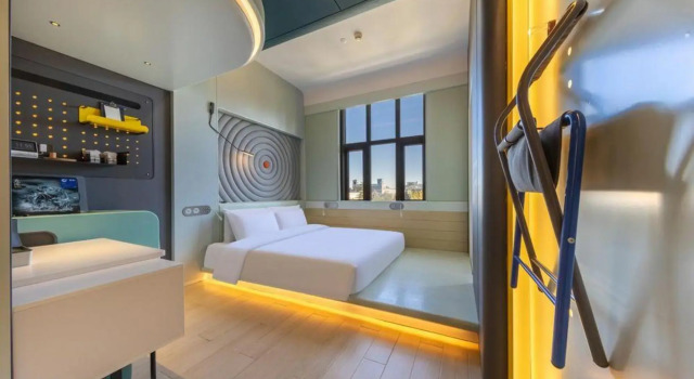 Atour X Hotel, Jiangtai Subway Station, 798 Art Zone, Beijing, Book Hotel Hoteller i Beijing Province med parkering, Parkering