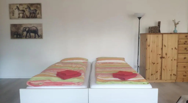 Студия Studio Apartment Souterrain in Freiburg
