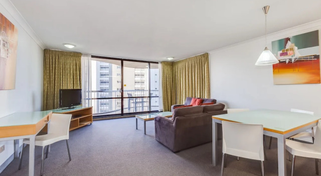 Апартаменты c 1 комнатой с балконом Hillcrest Apartment Hotel