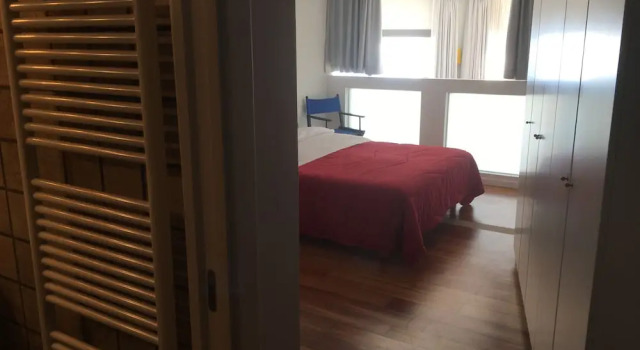 Четырёхместный люкс с балконом и с видом на озеро Residence Vecchio Porto Excelsior