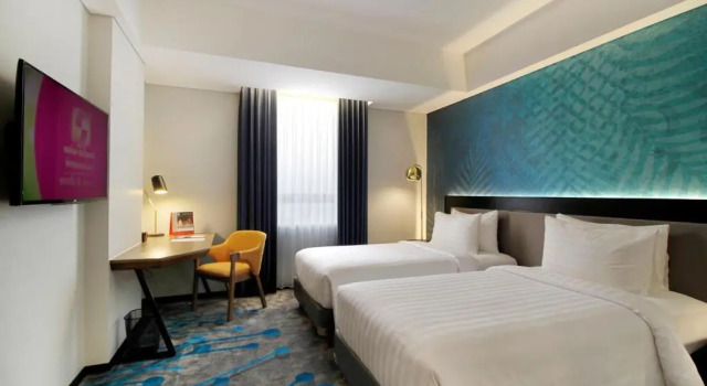 Deluxe Twin room Swiss-Belinn Airport Surabaya