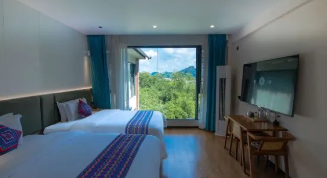 Rodzinny suite 2 sypialnie z widokiem Tusi manor