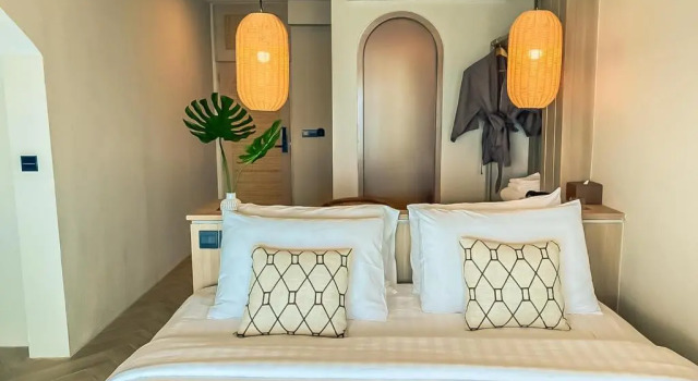 Номер Superior с видом на море Maldives Beach Resort