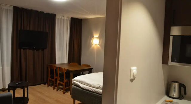 Двухместный люкс Business Hotell Zäta Longstay