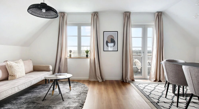 Charm 2 - Great 2-bdr Apt With Shared Garden and Balcony, Забронировать Апартаменты/квартира Amager Vest Копенгаген, рядом с Амагербро