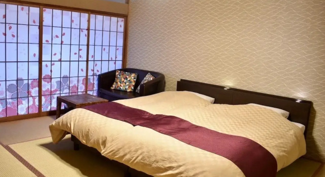Двухместный номер Comfort с частичным видом на море Izu atagawa Yubana mankai
