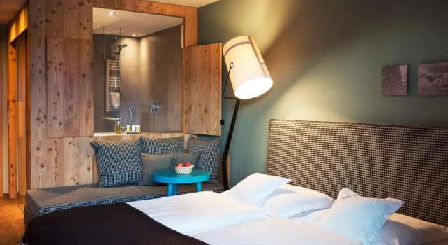 Двухместный номер Standard с балконом и с видом на горы ICARO Hotel