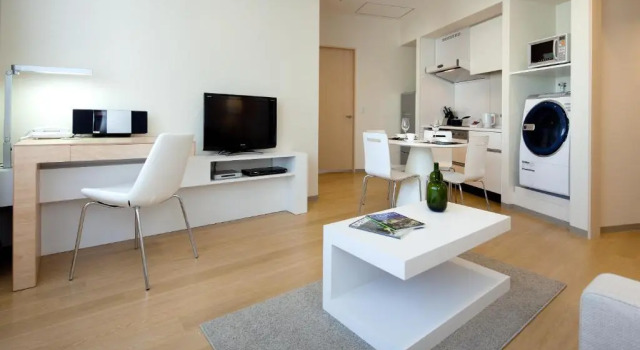 Апартаменты Deluxe с 2 комнатами Отель Fraser Residence Nankai Osaka