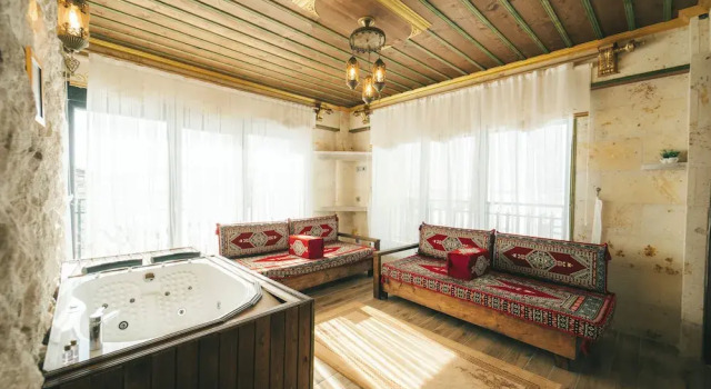 Номер Deluxe с видом на сад İncebey Konak Cappadocia