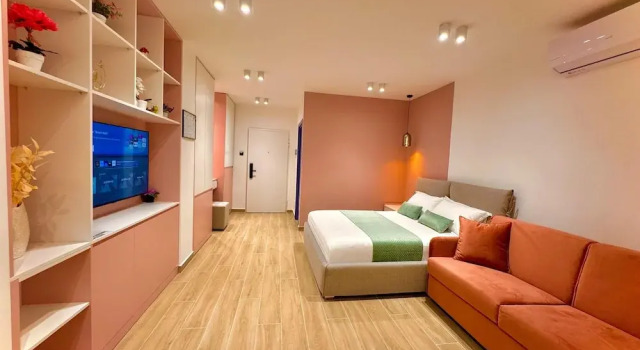 Двухместные апартаменты с балконом Elite Apartments