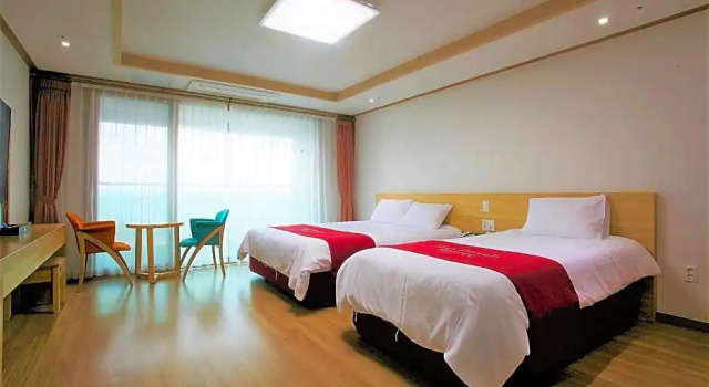 Двухместный номер Deluxe с видом на море Sunbeach Resort