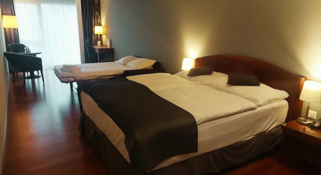 Семейный номер Standard Hôtel Rallye & Entrées aux Bains de la Gruyère