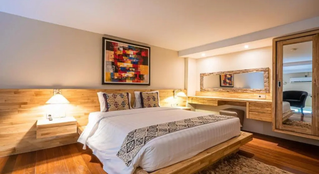 Люкс с видом на сад Pandawa All Suites Hotel