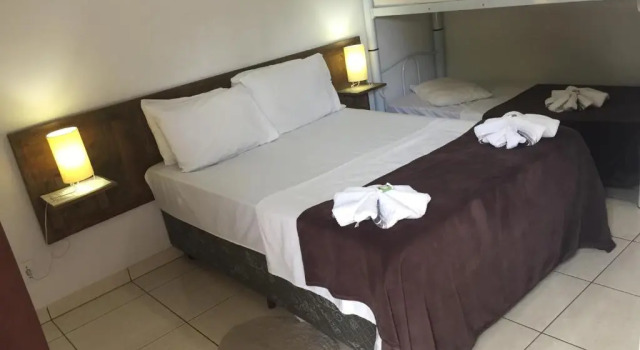 Четырёхместный номер Standard Hotel Lindoia Rural
