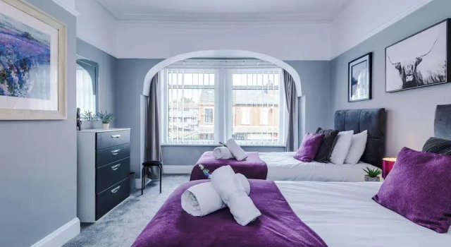 16 Hayfield Road, Забронировать Вилла Солфорд Манчестер, рядом с Contact Theatre