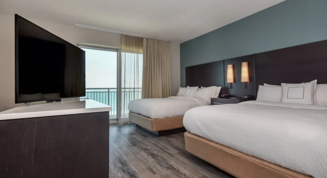 Люкс Residence Inn by Marriott Myrtle Beach Oceanfront