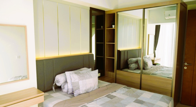 Одноместный номер Standard c 1 комнатой Meisterstadt Pollux Habibie Apartment by uhomeid