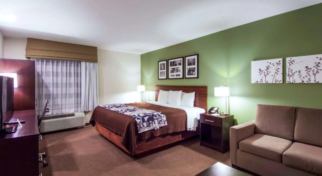 Двухместный люкс Sleep Inn & Suites Edmond near University