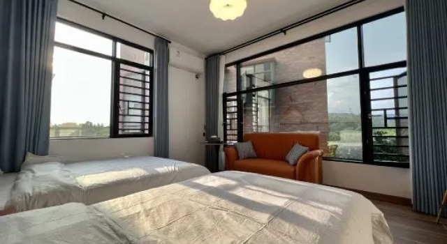 Люкс Qingyuan Fogang Xile Shangpin Wenquan Swimming Pool Homestay