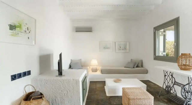 Бунгало c 1 комнатой с частичным видом на море Niriides Beachfront Resort