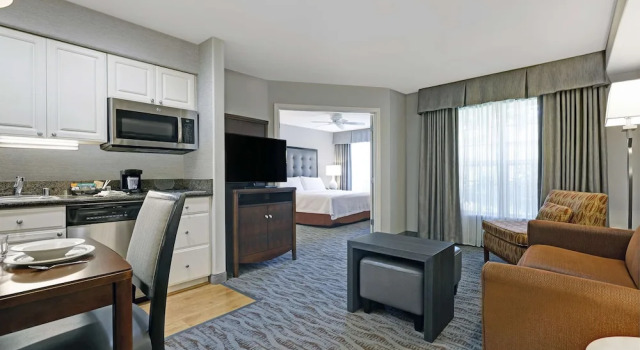 Люкс c 1 комнатой Homewood Suites by Hilton Vancouver-Portland
