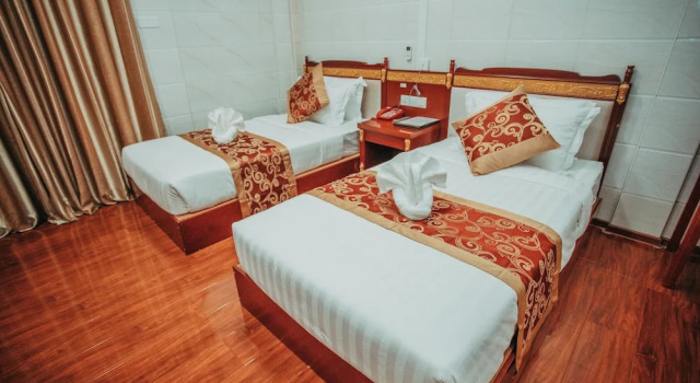Трёхместный номер Deluxe Amber Palace Hotel
