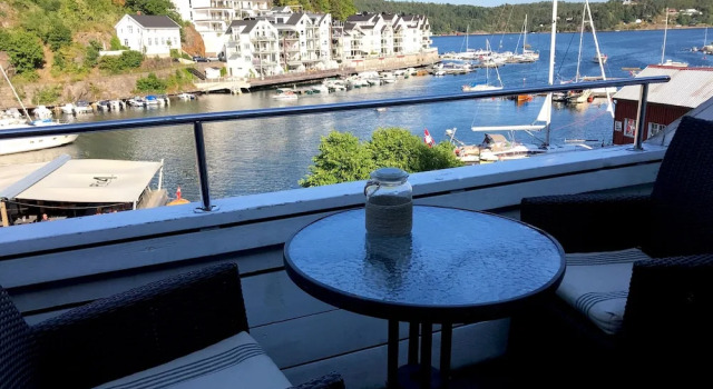 Двухместный номер Superior с балконом и с видом на океан Tvedestrand Fjordhotell - Unike Hoteller