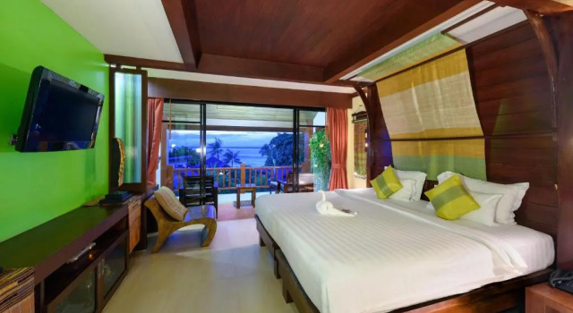 Двухместный номер Deluxe с видом на море Samui Jasmine Resort