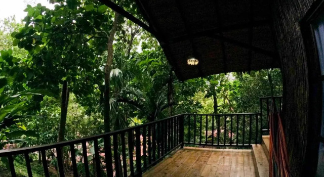 Двухместный номер Standard с балконом EcoHostal Rio Piedra
