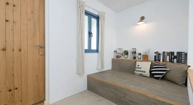 Luxus kétágyas szoba erkéllyel Blue White