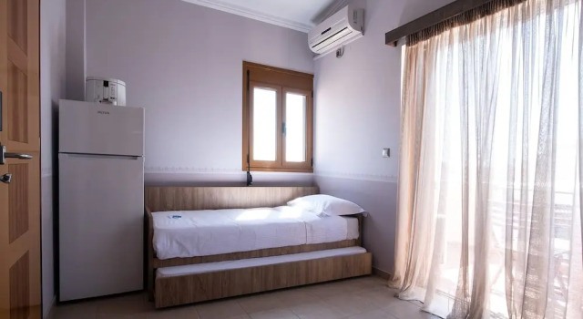 Люкс с балконом и с видом на море Cyrenia Guesthouse