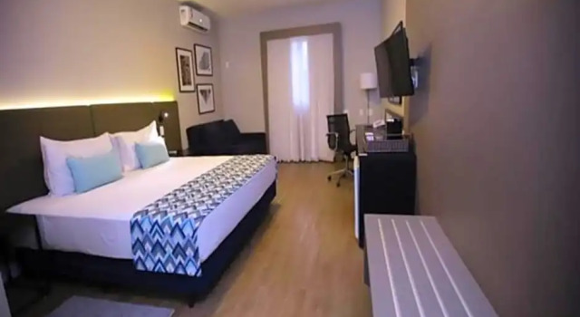 Номер Deluxe Comfort Suites Flamboyant Goiânia