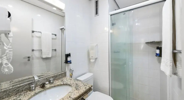 Двухместный номер Deluxe Slaviero Hotel São Paulo Ibirapuera