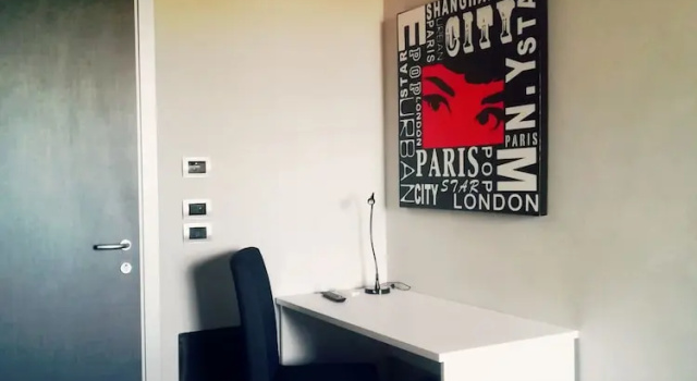 Habitación doble Estándar sótano B&B Villa Antilia
