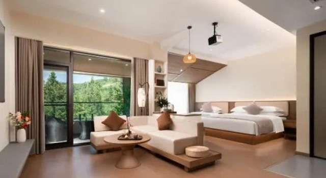 Семейный люкс Wudangshan Yun Yin Guan Yue Hotel