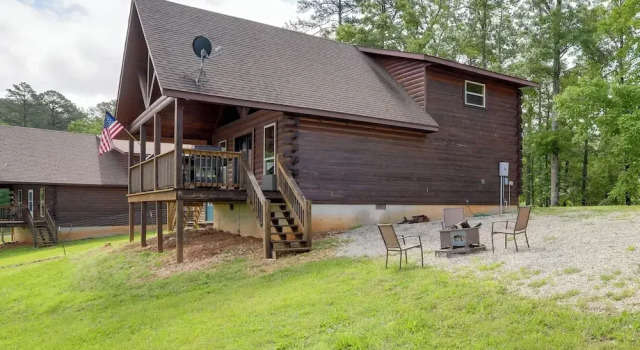Коттедж Family Cabin w/ Deck By Mark Twain Natl Forest!