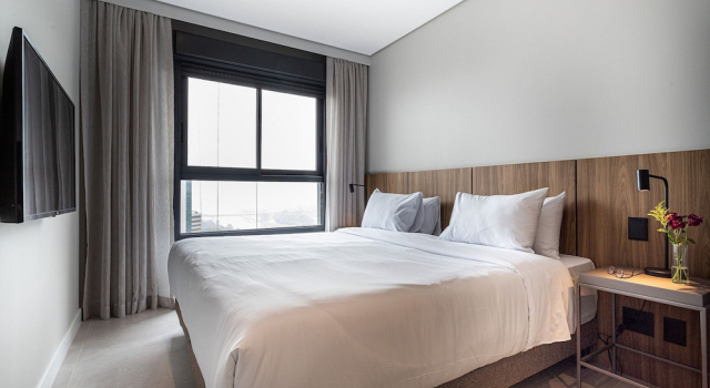 Апартаменты Comfort AVNU by Viva - Residencial Alto Padrão próximo a Business Center na Nações Unidas
