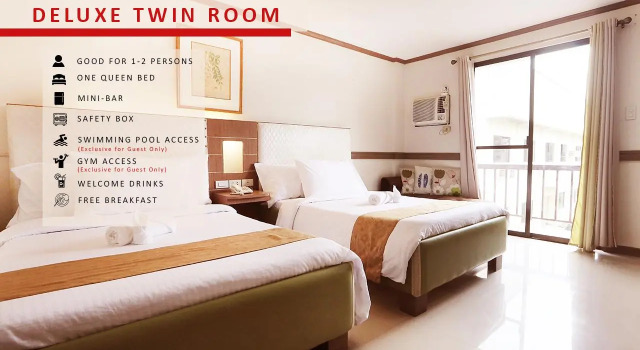 Двухместный номер Deluxe Aerostop Hotel & Restaurant