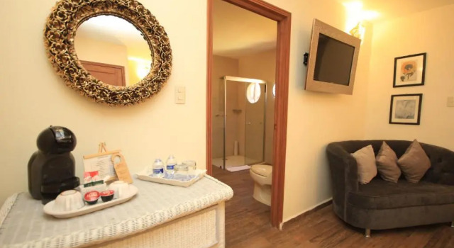 Двухместный номер Deluxe с балконом Hotel Boutique Ponciano