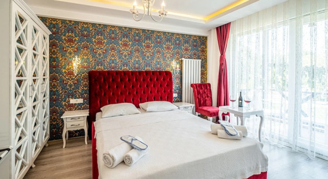 Двухместный номер Deluxe с балконом Assos Ayan Motel