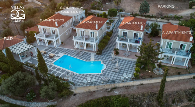 Garbis Villas & Apartments, Забронировать Апартаменты/квартира Отели Влахата с парковкой, Парковка
