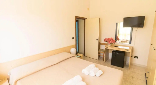 Четырёхместный номер Standard с видом на сад Albergo Palazzo