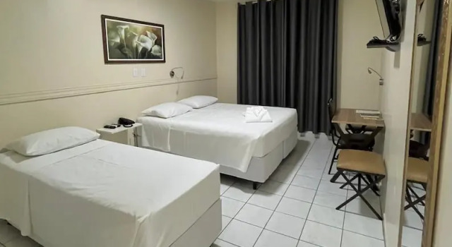 Трёхместный номер Executive c 1 комнатой Hotel Concord e Eventos corporativos Campo Grande