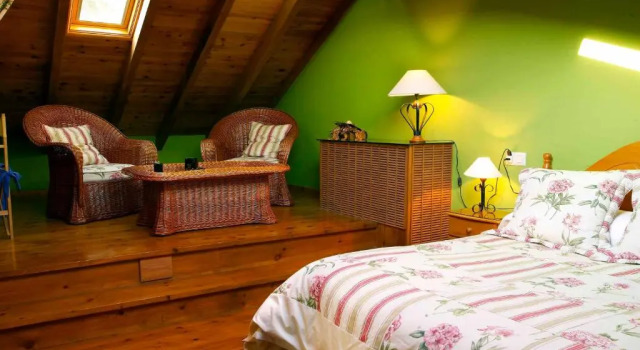 Коттедж с 4 комнатами Casa Rural O Carreiro