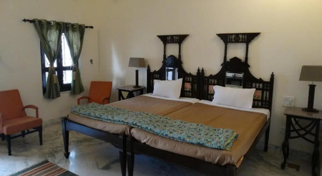 Двухместный номер Deluxe с видом на сад Badnor House - The Heritage Homestay