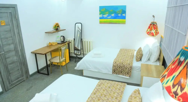 Трёхместный номер Comfort с видом на город Отель Art Samarqand