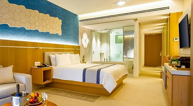 Двухместный Suite Preferred Club Honeymoon с видом на океан Hyatt Vivid Cancun